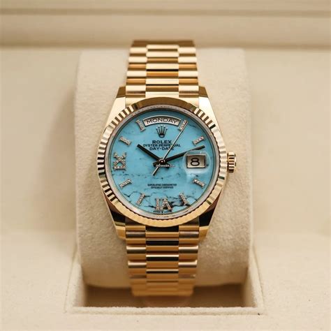 rolex turquoise blue|rolex day date 36 turquoise.